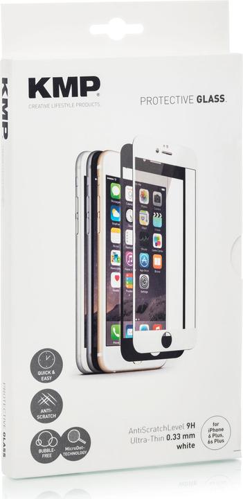 KMP Vetro protettivo (1 Pezzo/i, Apple iPhone 6 Plus)