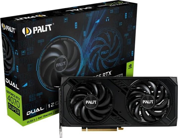 Actual product image Palit RTX 4070 Super 12GB Dual GDDR6X (12 GB)