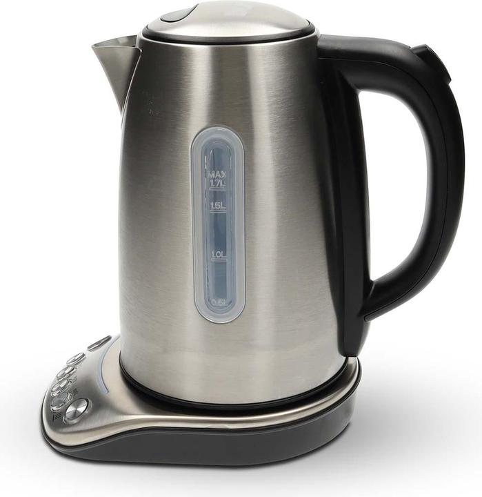Produktbild Nedis SmartLife Wasserkocher Wi-Fi | 1,70 l | Edelstahl | 70,80,90,100 °C | Temperaturanzeige | Um 3 (1.70 l)