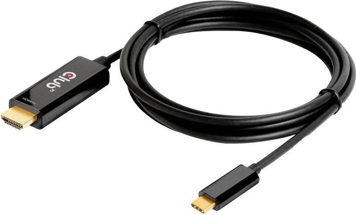Produktbild Club 3D HDMI (Typ A) — USB Typ C (1.80 m, HDMI, USB Typ C, 2.0)