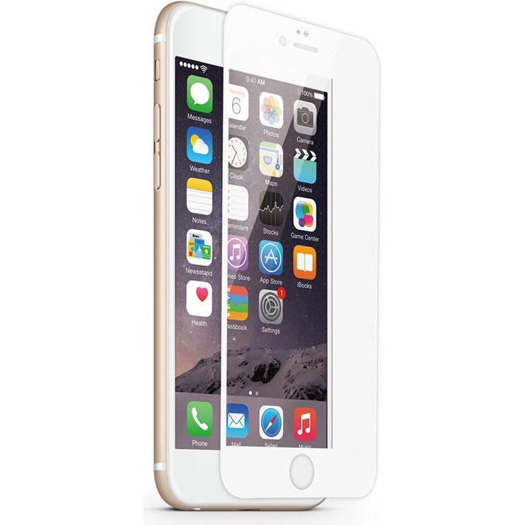 Thumbnail - KMP Protective Glass (1 Stück, Apple iPhone 6), Smartphone Schutzfolie, Weiss, Transparent