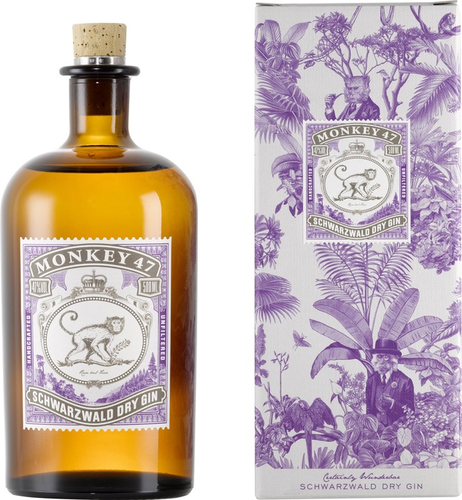 Image du produit Monkey 47 Gin sec de la Forêt-Noire (1 x 50 cl)