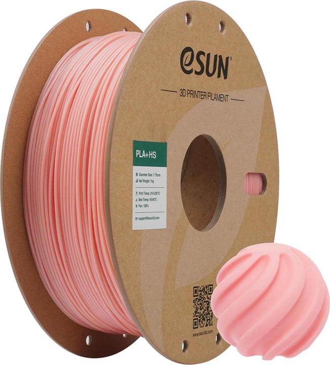 Produktbild eSUN Filament PLA+ HS Babypink 1.75 mm 1 kg (PLA+, 1.75 mm, 1000 g)