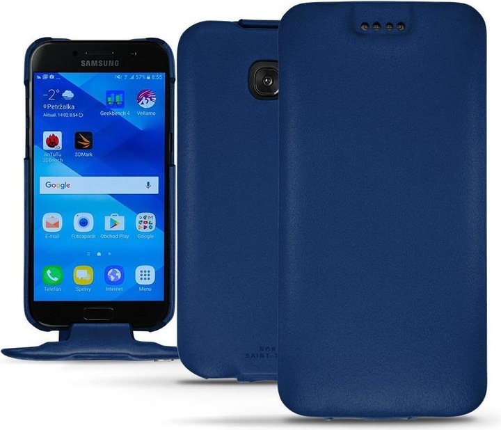 Noreve Lederschutzhülle vertikal (Samsung Galaxy A3 (2017))