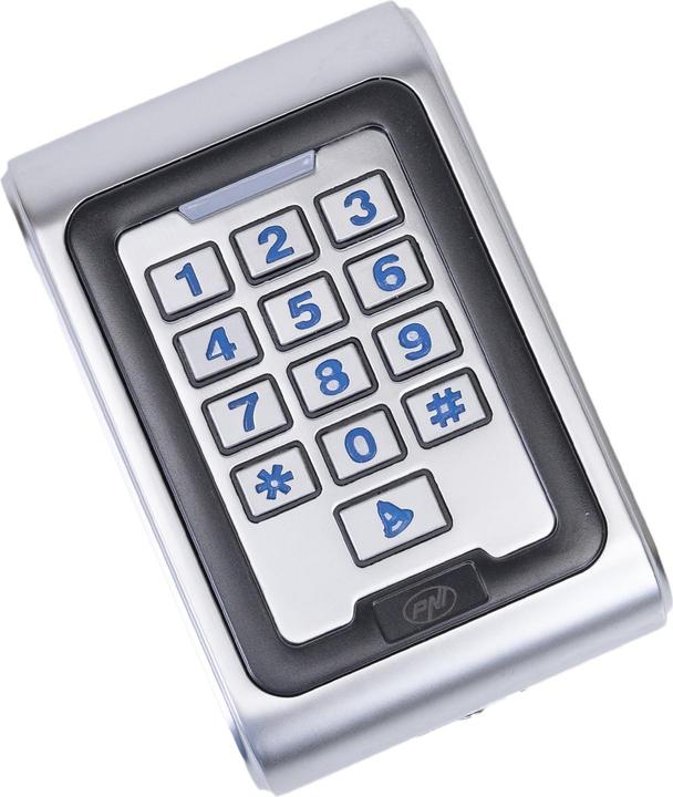 Immagine prodotto PNI Tastiera di controllo accessi DK220, indipendente, da esterno e da interno, IP65, con 2 relè (Combinazione numerica elettronica)