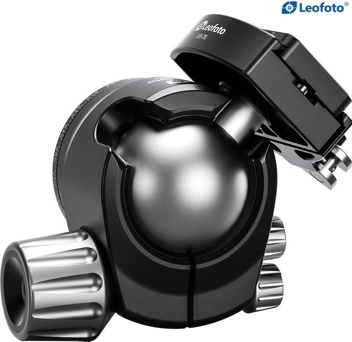 Produktbild Leofoto LH-55LR (w/ LR-70 Clamp) 55mm Low Center Of Gravity Ball Hea (2006201900) (Kugelkopf)