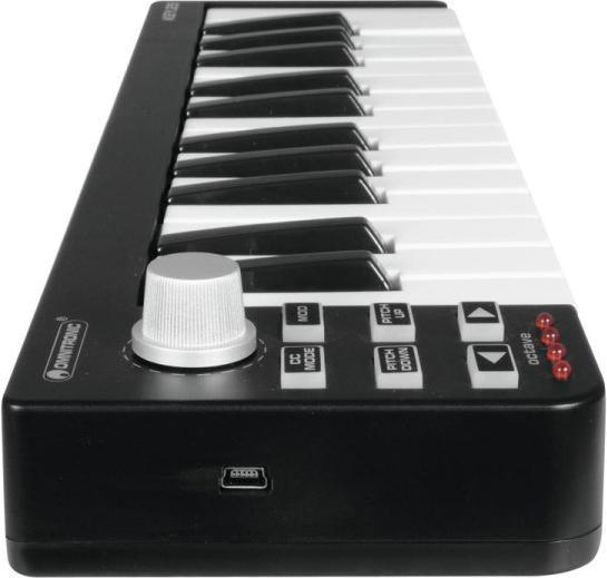 Image du produit Omnitronic Contrôleur MIDI KEY-25 (Clavier)