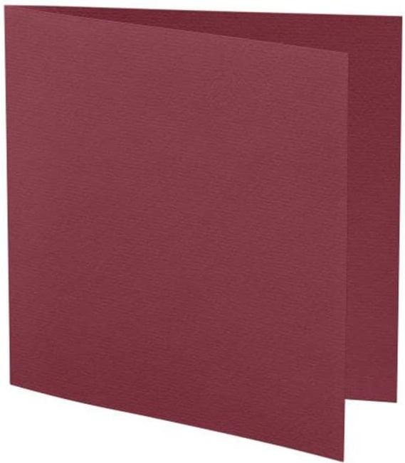 Produktbild Artoz 1001 Karten155 weinro (15.5 x 15.5 cm, 220 g/m², 5 x)