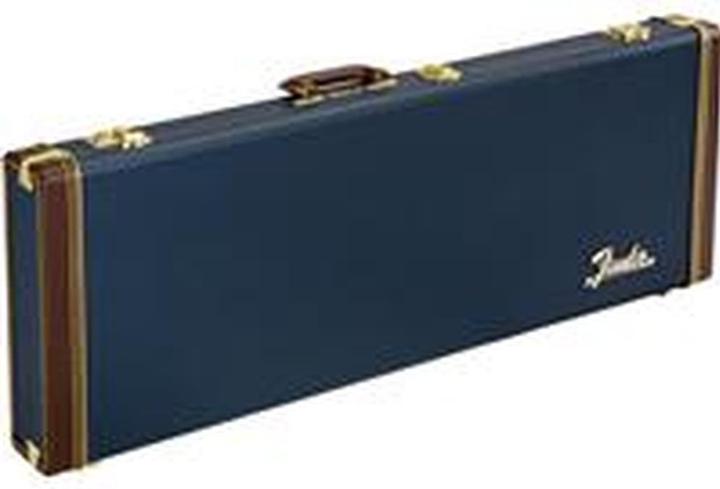 Produktbild Fender Classic Series Wood Case voor Strat en Tele navy blue