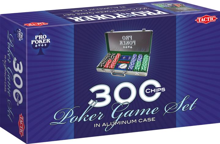 Actual product image Tactic Pro poker case, 300 chips (Dutch)