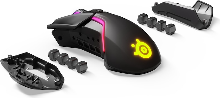 Produktbild SteelSeries Rival 650 (Kabellos, Kabelgebunden)