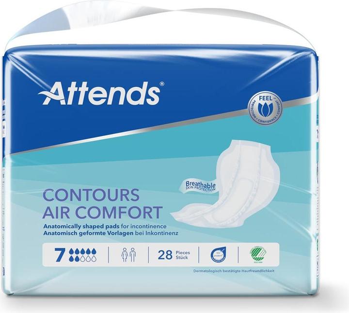 Actual product image Attends 7 Air Comf insert (28 x)