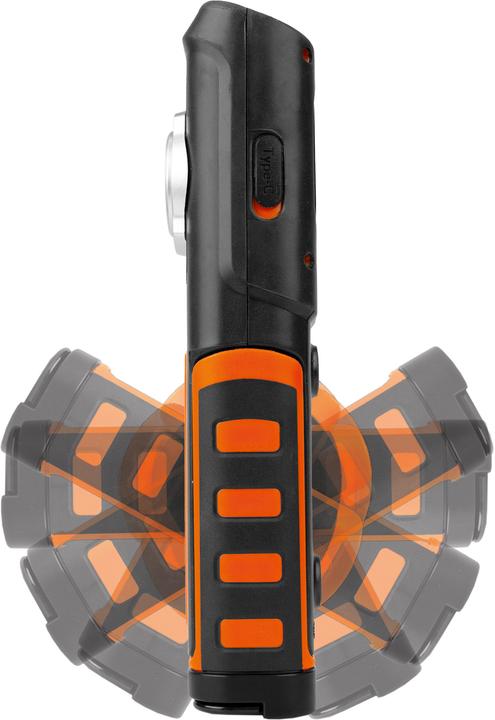 Image du produit Steffen LED Akku-Arbeitsleuchte 6W, IP65, 240° drehbar (600 lm)