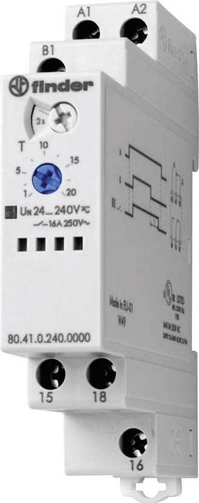 Produktbild Finder Zeitrelais Serie 80.41 0,1s - 20h
