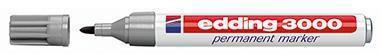 Produktbild Edding Permanent Marker 3000 (Grey, 1.50 mm, 1 x)