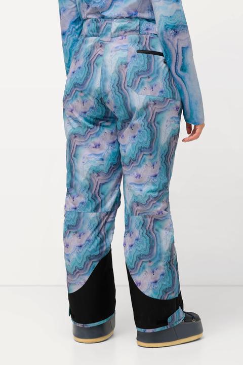 Actual product image Ulla Popken Triple Function Marbled Ski Pants (50)