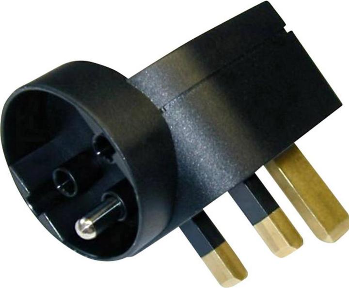 Actual product image Kaiser Disposable plug adapter earthing contact + 2nd earthing contact/ England