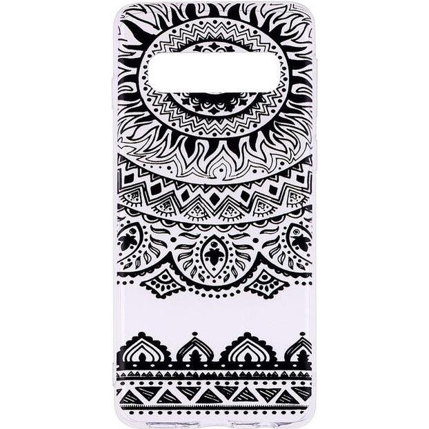 MU Style Softcase Image Plastik Series (Samsung Galaxy S10+), Smartphone Hülle, Mehrfarbig, Schwarz