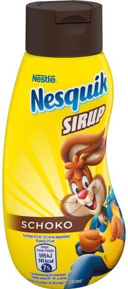 Actual product image Nesquik Chocolate syrup 300ml (1 x 30 cl)