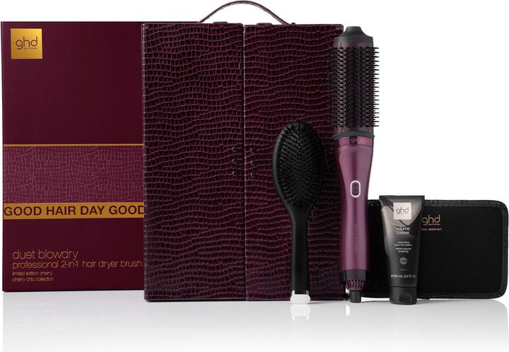 Actual product image ghd Cherry Chic duet blowdry gift set