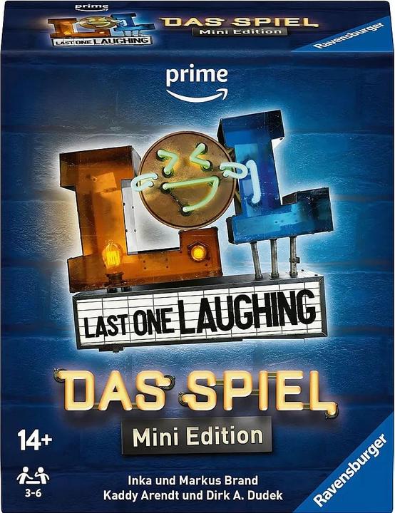 Actual product image Ravensburger 24592 - Last One Laughing The Game: Mini Edition - The party game for the popular (German, 3 - 6 Players)