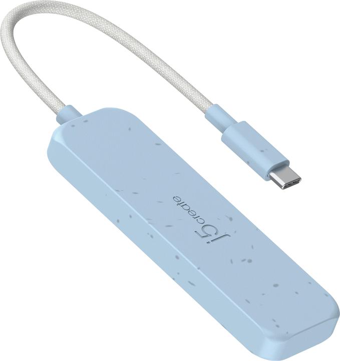 Actual product image j5Create Eco-Friendly USB-C to 4-Port Type-C Gen 2 Hub, USB 3.2 Gen 1 (3.1 Gen 1) Type-C, USB 3.2 Ge (USB-C, 4 Ports)