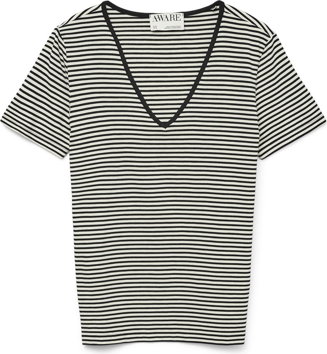 Aware Vmpepper Ss V-Neck T-Shirt Vma Noos