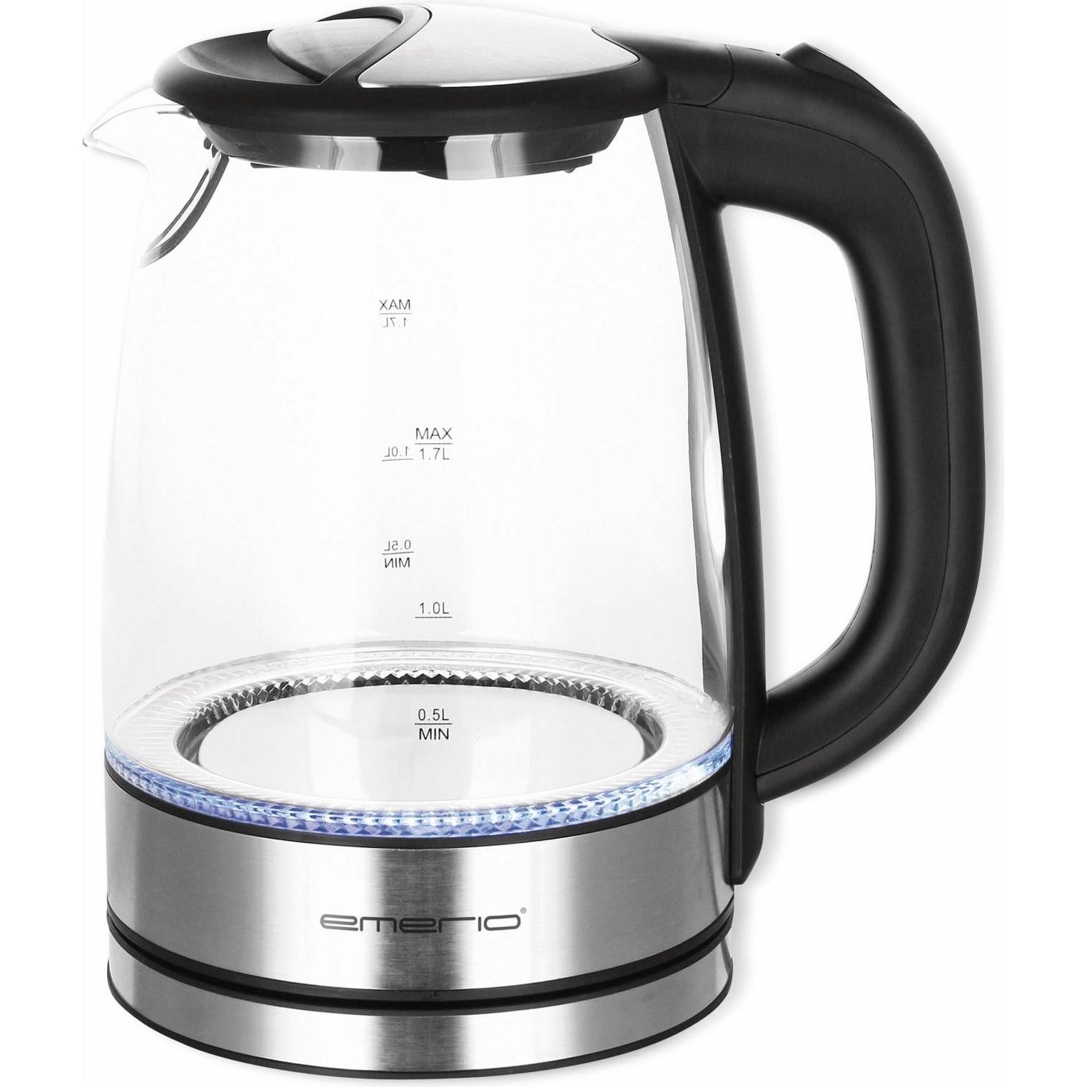Emerio WK-119988, Wasserkocher, Transparent