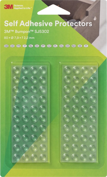 3M Gerätefuss Protect (Filzgleiter, 80 Stück)