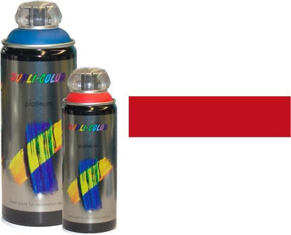 Actual product image Dupli-Color Spray Platinum traffic red (RAL 3020, Traffic red, 150 ml)