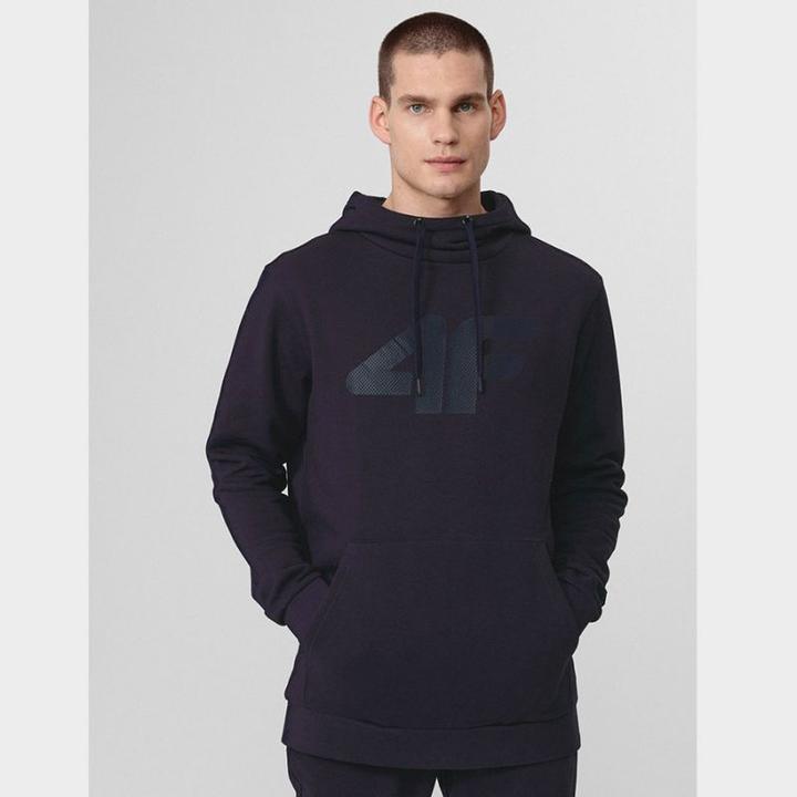 Produktbild 4F Bluza męska H4Z22-BLM352 Ciemny niebieski r.XXL (XXL)