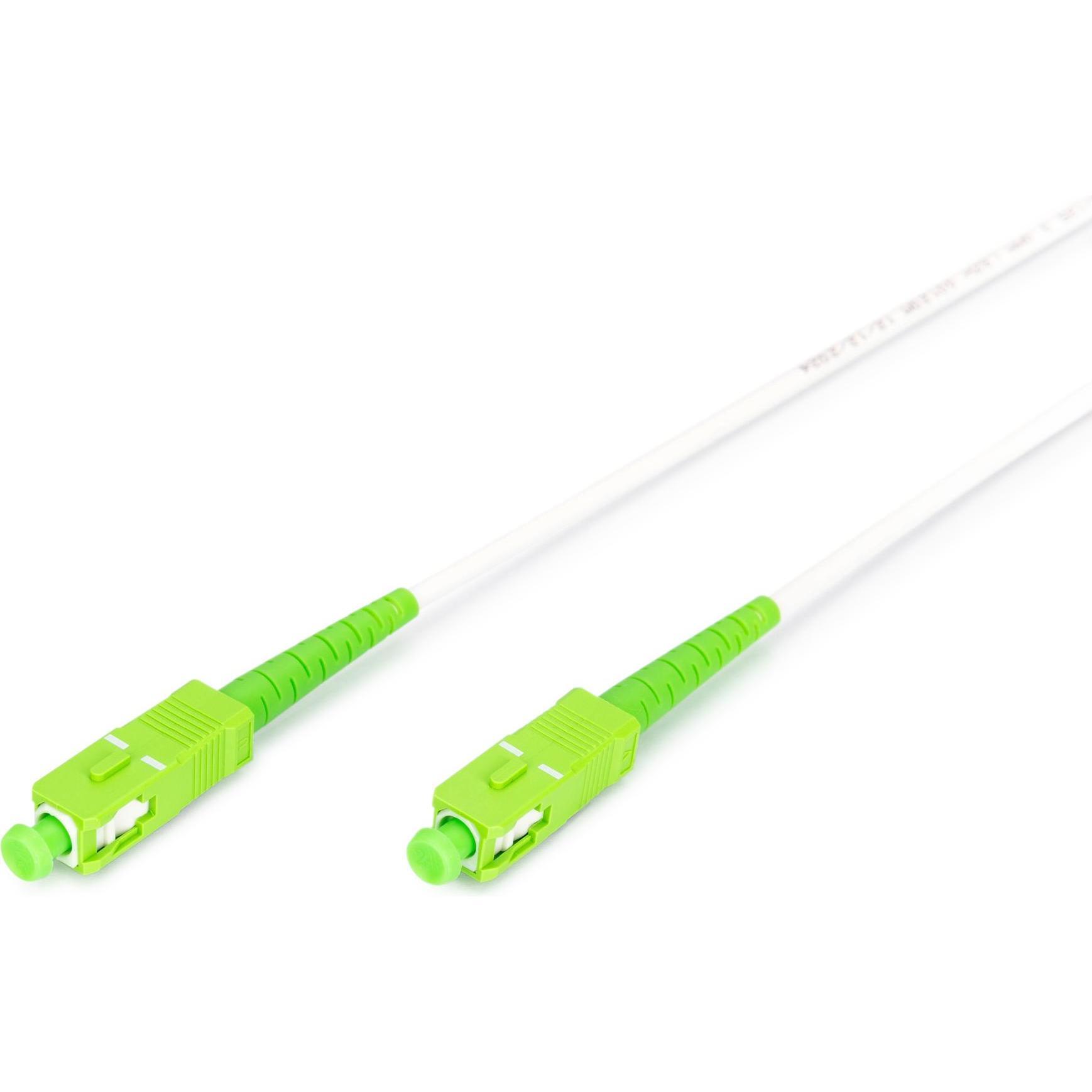 Digitus LWL-Patchkabel, gepanzert, SM, Simplex, SCA - SCA G657.A02, 20m (20 m), Netzwerkkabel