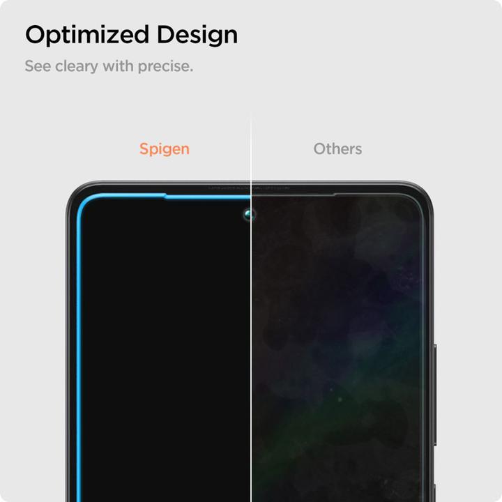 Actual product image Spigen Glas.TR Slim Xiaomi Redmi Note 12 Pro 5G/12 Pro+ Plus 5G 2szt./2pcs AGL06045 szkło hartowane (2 Piece, Xiaomi Redmi Note 12 Pro+ 5G)