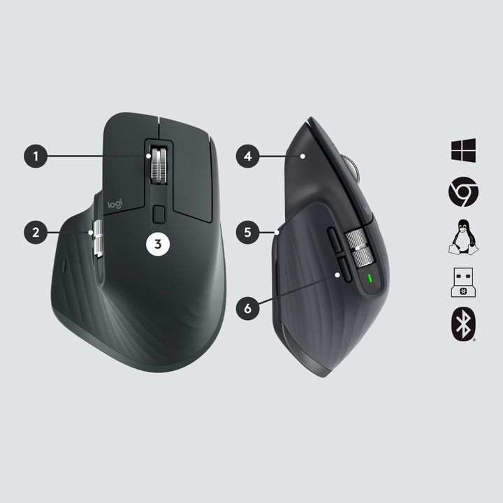 Actual product image Logitech MX Master 3 (Wireless)