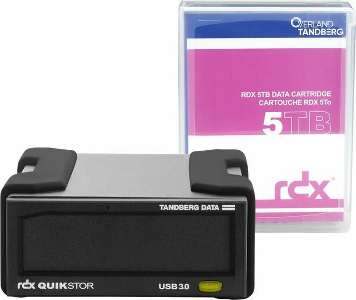 Image du produit Tandberg Data Lecteur RDX 8882-RDX RDX QuikStor USB 3.0 externe 5 To
