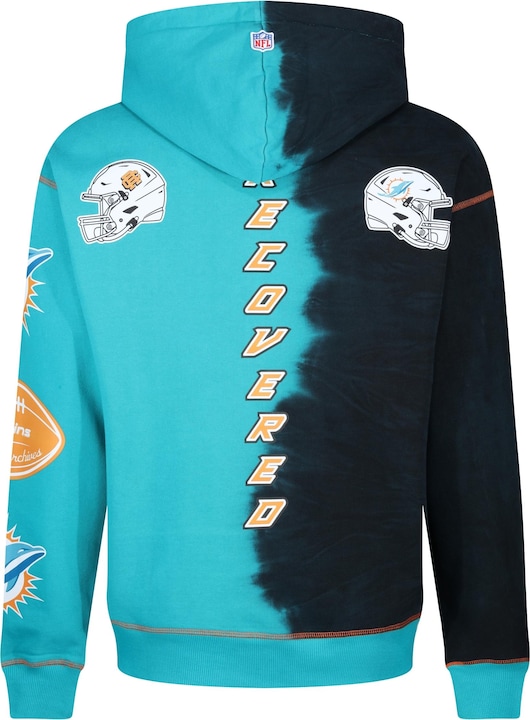 Produktbild Recovered Re:covered Fleece Hoody - INK DYE Miami Dolphins - XXL (XXL)