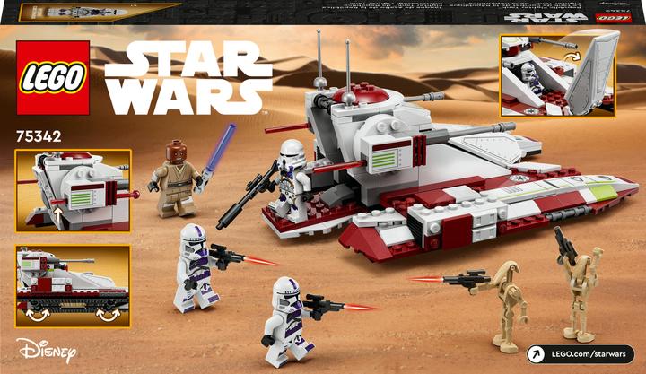 Productafbeelding LEGO Star Wars - Republikeinse gevechtstank (75342, LEGO Star Wars)