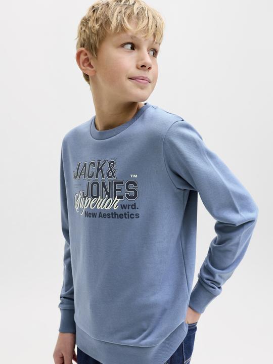 Produktbild Jack & Jones Jjelogo Sweat Crew Neck 2 Col Ss26 Jnr (152)