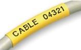 Productafbeelding Dymo Krimpkous ID1 12mm geel (1.20 cm, Geel)