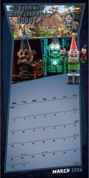 Produktbild Wallace and Gromit 2026 QuadratischWandkalender