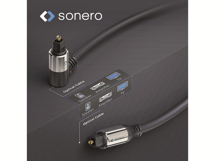 Actual product image Sonero Audio cable Toslink - Toslink 20 m (20 m, Toslink cable)