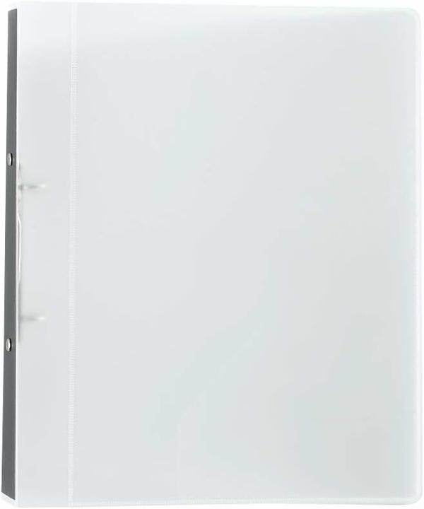 Actual product image Eichner Presentation ring binder 2-ring grey-transparent 2.5 cm DIN A4 (A4, 25 mm, 1 pcs.)