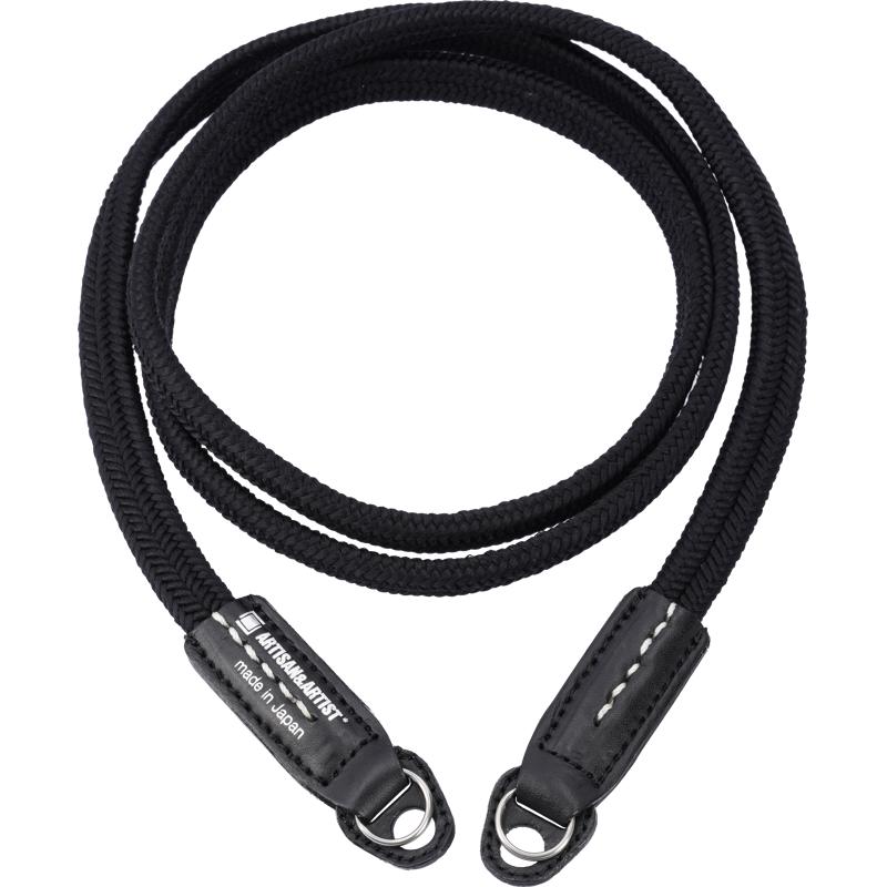 Artisan & Artist Silk Cord Camera Strap Ring (L) (Tracolla), Cinghia per fotocamera, Nero