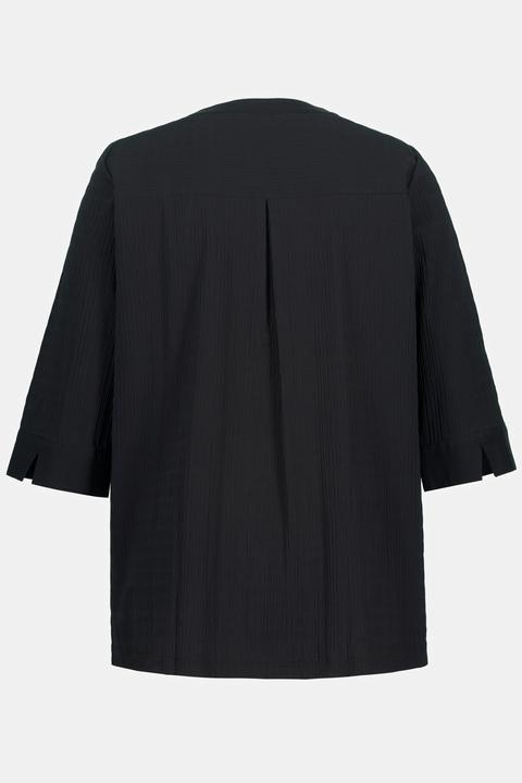 Actual product image Ulla Popken Bubble Texture Blouse (60)