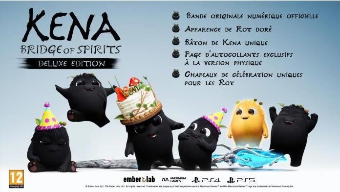 Image du produit Maximum Games Kena : Bridge of Spirits Édition Deluxe (ax4) (PS4, EN)