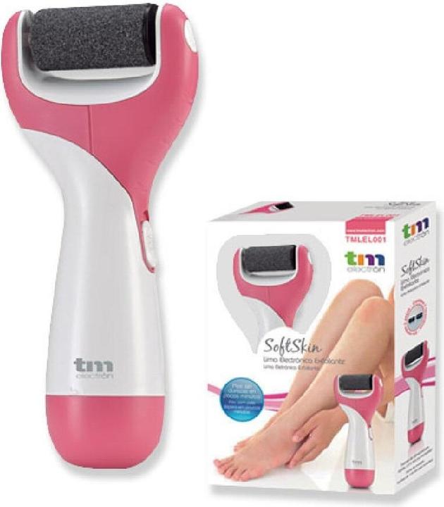 TM Electron Lima Electronica Exfoliating Pedicure Device That Removes Dead Skin Pink
