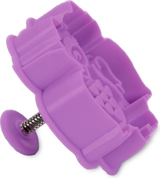 Actual product image Städter Embossing Cookie Cutter with Ejector Owl