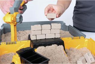 Actual product image Spin Master Kinetic Sand Construct