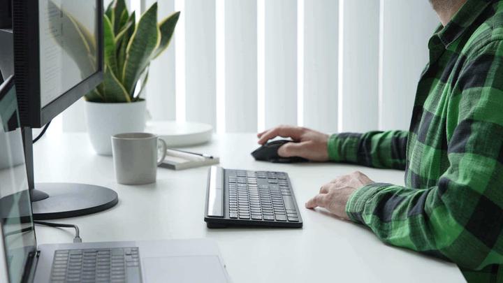 Actual product image Targus EcoSmart - Keyboard - sustainable energy generation (FR, Cable)