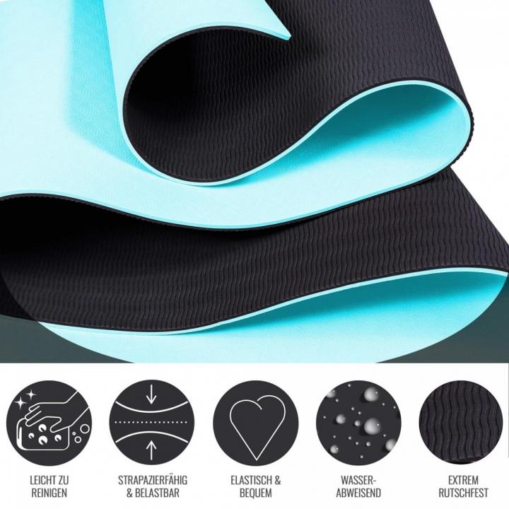 Produktbild Gorilla Sports TPE Yogamatte (8 mm)